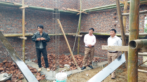 Những công trình chào mừng Đại hội Đảng các cấp ở xã Nghĩa Thuận