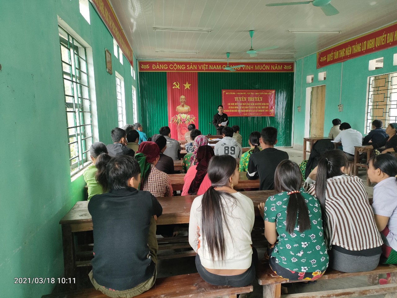Nghĩa Thuận đẩy mạnh công tác tuyên truyền chào mừng bầu cử đại biểu Quốc hội khóa XV và bầu cử đại biểu HĐND các cấp nhaiệm kỳ 2021-2026